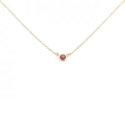 Pre-owned Tiffany & Co Yellow Gold (18k) Necklace () In Multi