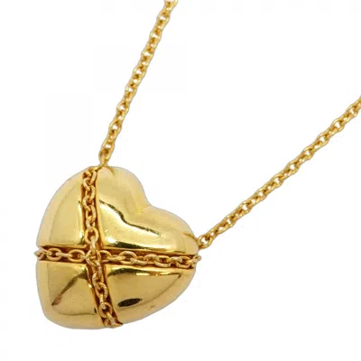Pre-owned Tiffany & Co Yellow Gold (18k) Necklace () In Multi