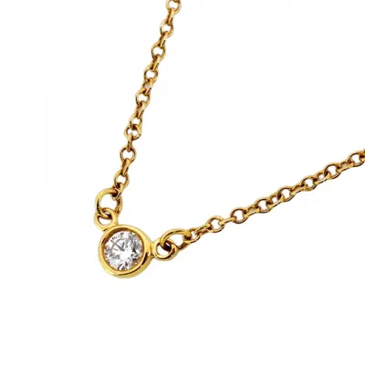 Pre-owned Tiffany & Co Yellow Gold (18k) Necklace () In Multi