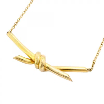 Pre-owned Tiffany & Co Yellow Gold (18k) Necklace () In Multi