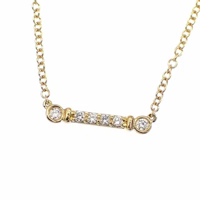 Pre-owned Tiffany & Co Yellow Gold (18k) Necklace () In Multi