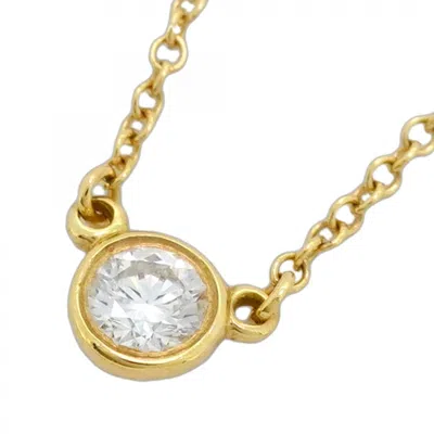 Pre-owned Tiffany & Co Yellow Gold (18k) Necklace () In Multi