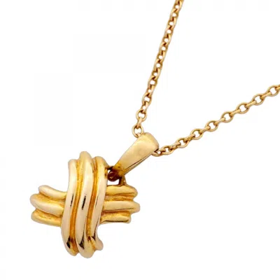 Pre-owned Tiffany & Co Yellow Gold (18k) Necklace () In Multi