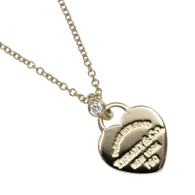Pre-owned Tiffany & Co Yellow Gold (18k) Necklace () In Multi