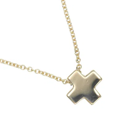 Pre-owned Tiffany & Co Yellow Gold (18k) Necklace () In Multi