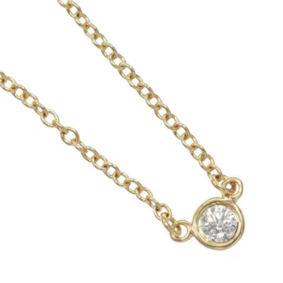Pre-owned Tiffany & Co Yellow Gold (18k) Necklace () In Multi