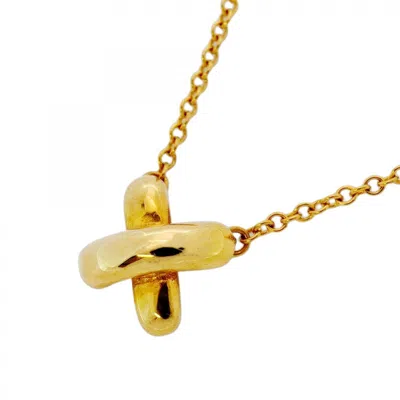 Pre-owned Tiffany & Co Yellow Gold (18k) Necklace () In Multi