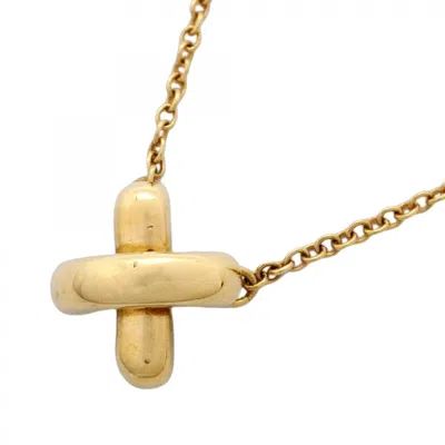 Pre-owned Tiffany & Co Yellow Gold (18k) Necklace () In Multi