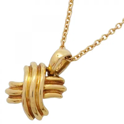 Pre-owned Tiffany & Co Yellow Gold (18k) Necklace () In Multi