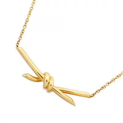 Pre-owned Tiffany & Co Yellow Gold (18k) Necklace () In Multi