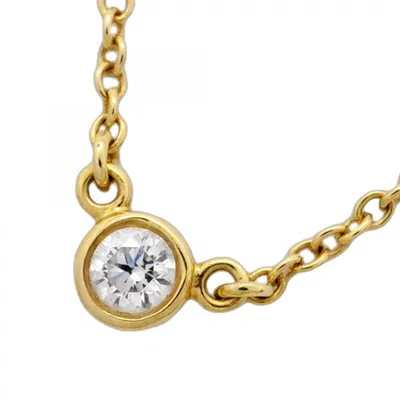 Pre-owned Tiffany & Co Yellow Gold (18k) Necklace () In Multi