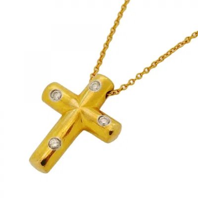 Pre-owned Tiffany & Co Yellow Gold (18k) Necklace () In Multi