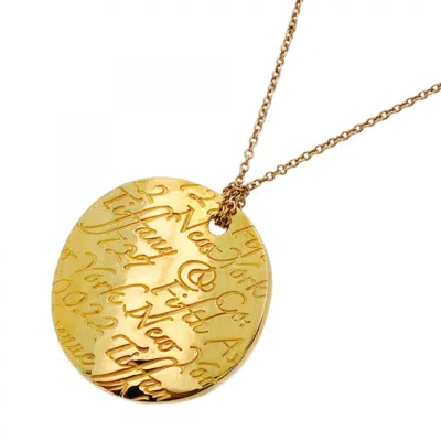 Pre-owned Tiffany & Co Yellow Gold (18k) Necklace () In Multi