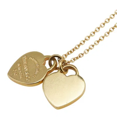 Pre-owned Tiffany & Co Yellow Gold (18k) Pendant Necklace () In Multi