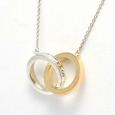 Pre-owned Tiffany & Co Yellow Gold Gold (18k) 925 Pendant Necklace () In Multi