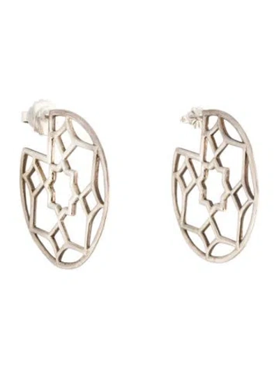 Pre-owned Tiffany & Co Zellige Hoop Earrings In Multi