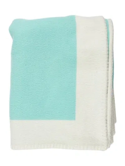 Pre-owned Tiffany & Co .1837 Throw Blanket