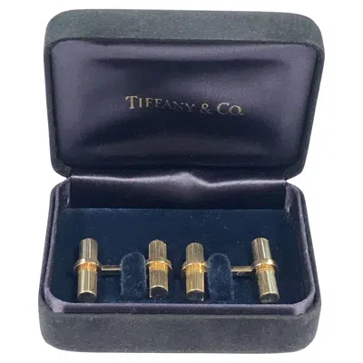 Pre-owned Tiffany & Co Mpany Yellow Gold Cufflinks