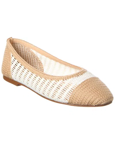 Tiffany & Fred Paris Ballet Flat In Neutral