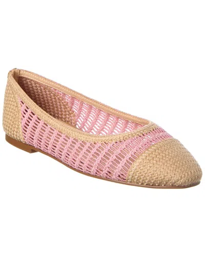 Tiffany & Fred Paris Ballet Flat In Pink