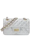 Tiffany & Fred Paris Caviar Leather Crossbody Shoulder Bag
