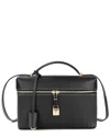 TIFFANY & FRED PARIS TIFFANY & FRED PARIS CHIC LOCKBOX LEATHER SHOULDER BAG