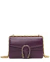 Tiffany & Fred Paris Crystal Dragon Medium Crossbody In Purple