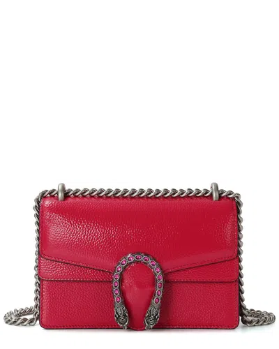 Tiffany & Fred Paris Crystal Dragon Medium Crossbody In Pink