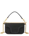 Tiffany & Fred Paris Elegant Braided Leather Crossbody