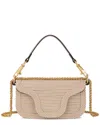 Tiffany & Fred Paris Elegant Braided Leather Crossbody