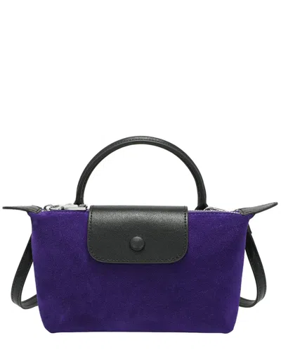 Tiffany & Fred Paris Tiffany And Fred Paris Elegant Mini Suede Leather Satchel In Red