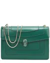 Tiffany & Fred Paris Fold-over Smooth Leather Crossbody