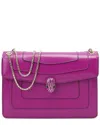 Tiffany & Fred Paris Fold-over Smooth Leather Crossbody