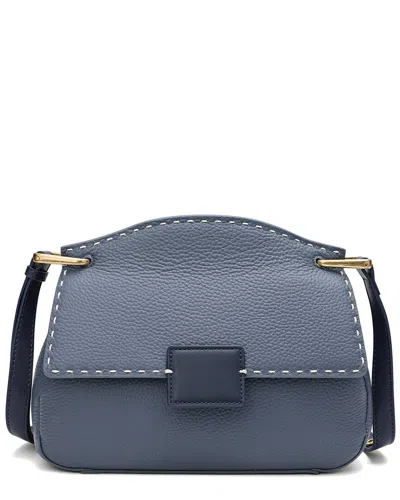 Tiffany & Fred Paris Full-grain Leather Crossbody