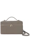 Tiffany & Fred Paris Full-grain Leather Rectangular Crossbody In Brown