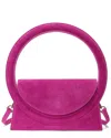 Tiffany & Fred Paris Full-grain Leather Satchel In Pink