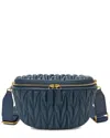 Tiffany & Fred Paris Full-grain Pleated Leather Bag