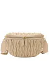 Tiffany & Fred Paris Full-grain Pleated Leather Bag