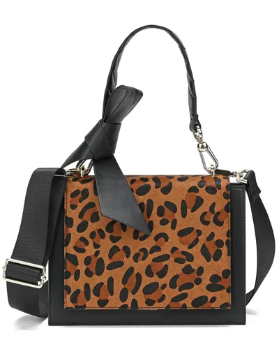 Tiffany & Fred Paris Genuine Pony Hair Messenger Bag