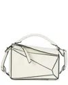 Tiffany & Fred Paris Geometric Leather Messenger Bag