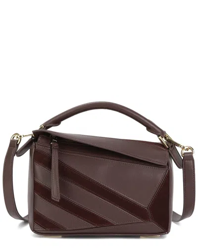 Tiffany & Fred Paris Geometric Leather Satchel