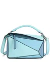 Tiffany & Fred Paris Geometric Pattern Leather Shoulder Bag