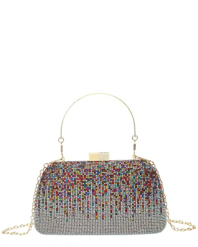 Tiffany & Fred Paris Gradient Crystal Clutch In Multi