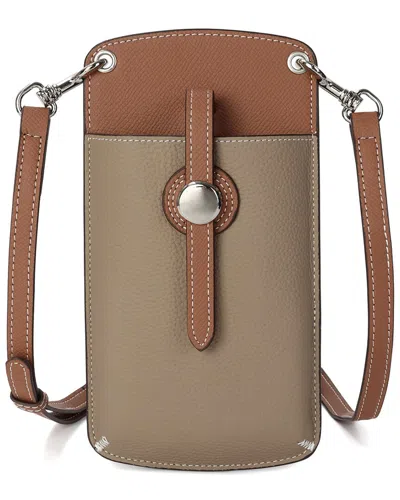 Tiffany & Fred Paris Grained Leather Phone Bag