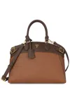 Tiffany & Fred Paris Grained Leather Top-handle Satchel