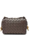 Tiffany & Fred Paris Hand-woven Leather Crossbody