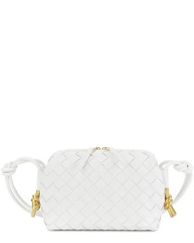 Tiffany & Fred Paris Hand-woven Leather Crossbody