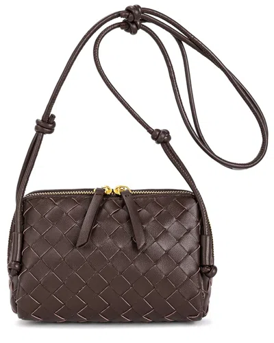 TIFFANY & FRED PARIS TIFFANY & FRED PARIS HAND-WOVEN LEATHER CROSSBODY