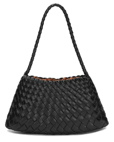 Tiffany & Fred Paris Hand-woven Leather Shoulder Bag