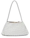 Tiffany & Fred Paris Hand-woven Leather Shoulder Bag